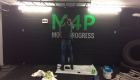 Muurbelettering Move4Progress Groningen