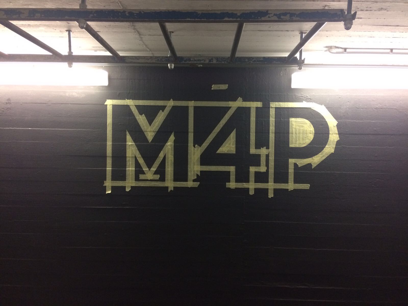 Muurbelettering Move4Progress Groningen