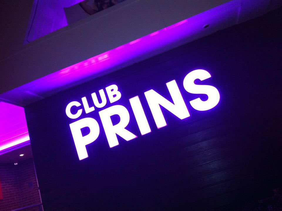 Club Prins ledreclame - Van der Meer Reklame Burgum