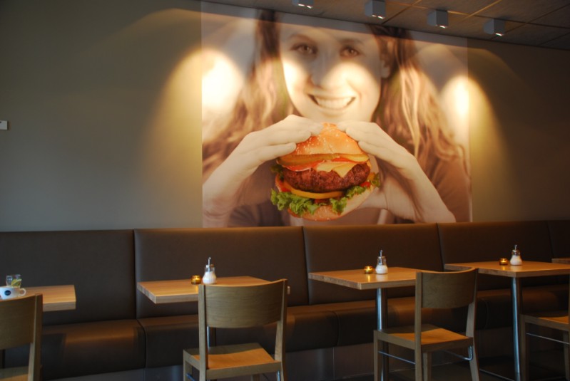 Wanddecoratie Het Luifeltje - Van der Meer Reklame Burgum